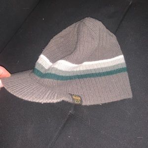 University of Oregon stocking cap with Bill.
